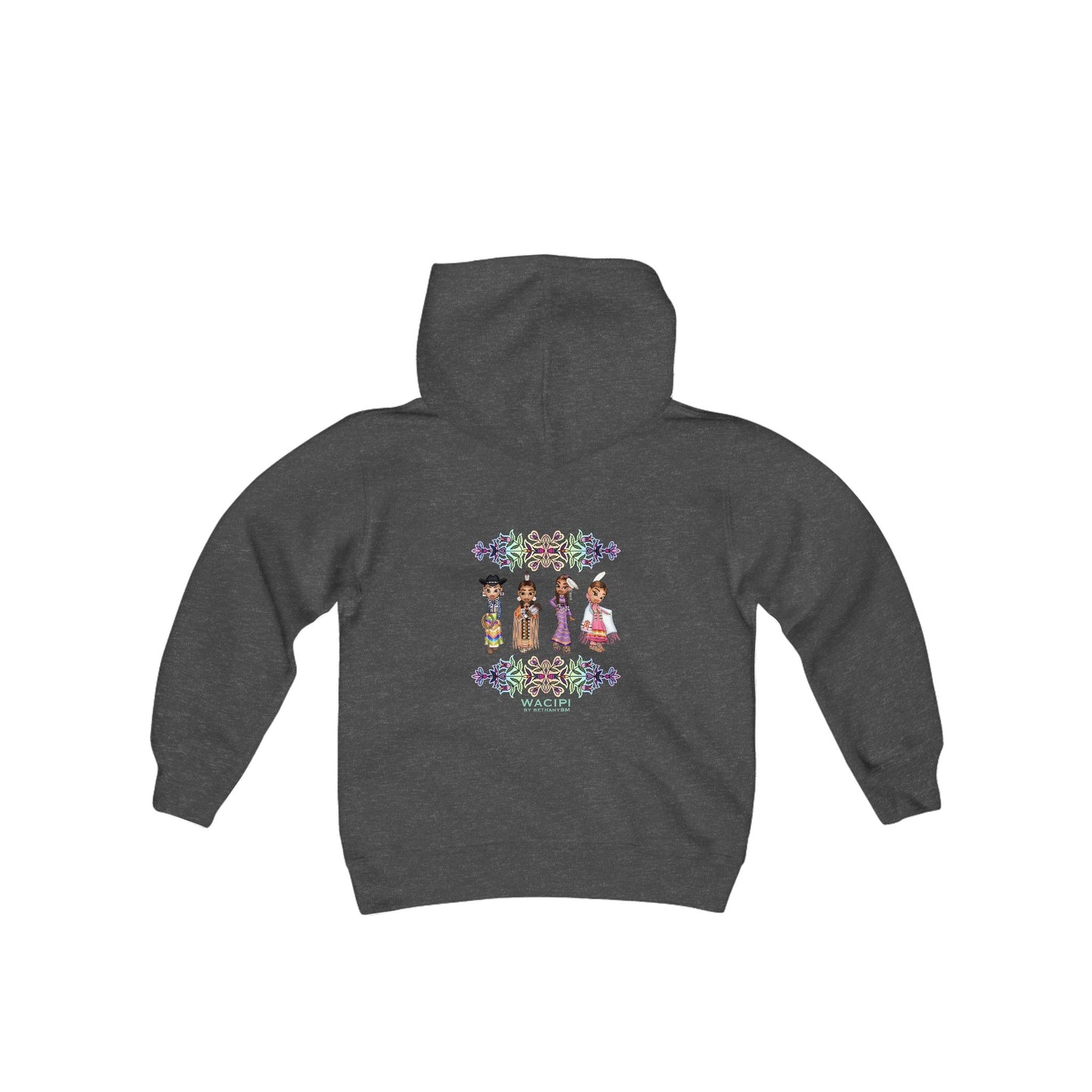 Youth Size Girl’s WACIPI Pullover Hoodie